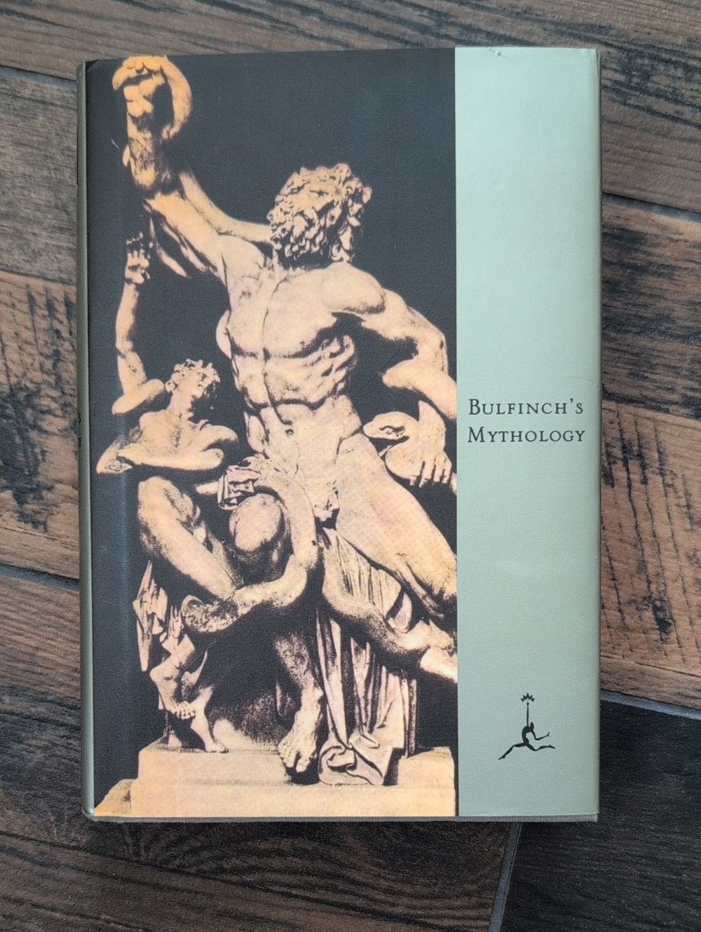 Modern Library Bulfinch's Mythology Vintage Hardcover Book 1993 Laocoon Cover